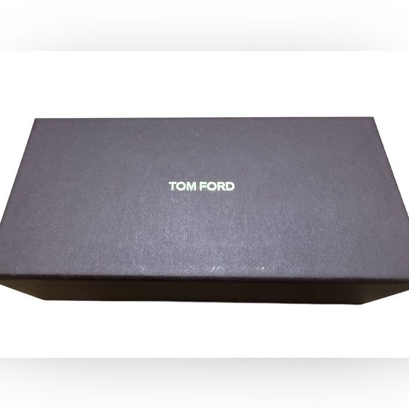 Authentic Tom Ford Sunglass Box Brown w/ Gold Text - Picture 2 of 14